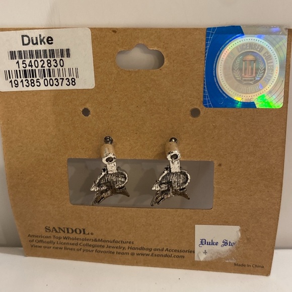 Sandol DUKE Post Earrings (CU) - Picture 5 of 5